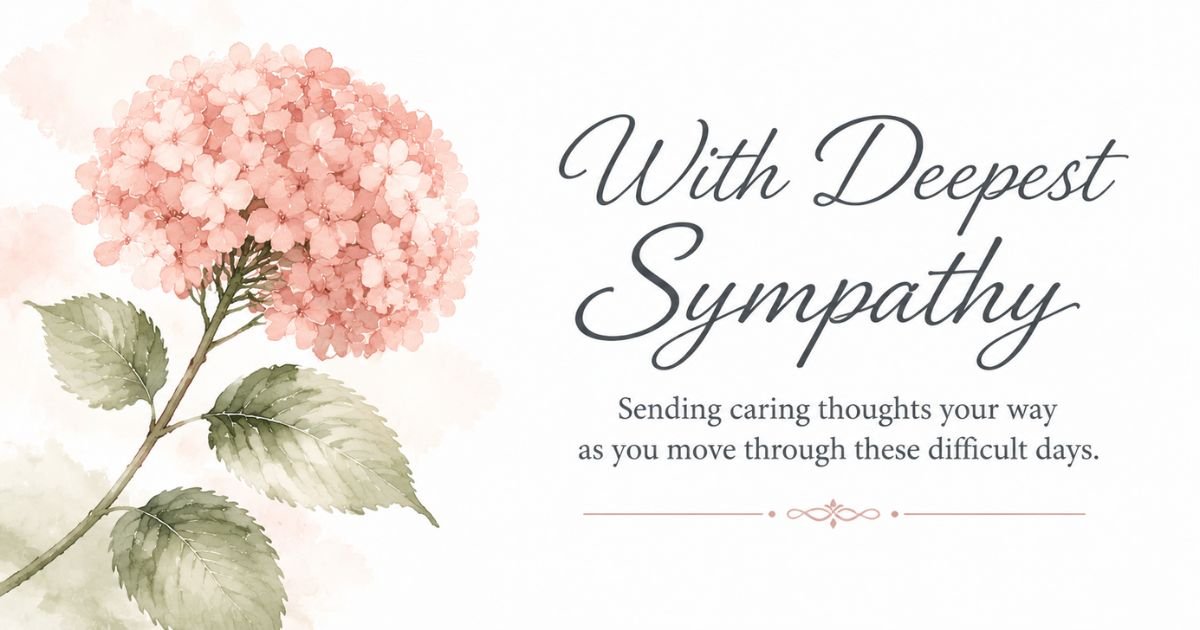 180+ Sympathy Messages and Condolence Wishes for Every Loss