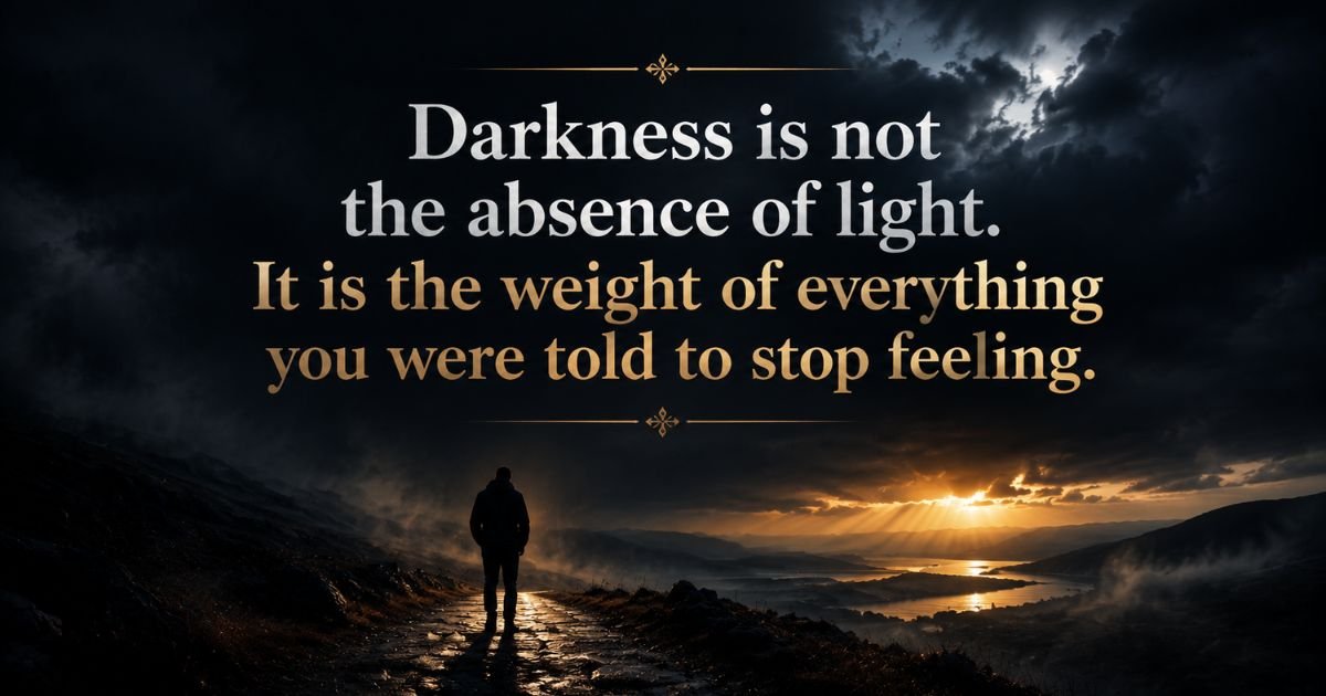 200+ Dark Quotes That Hit Different When Life Gets Hard - 2026