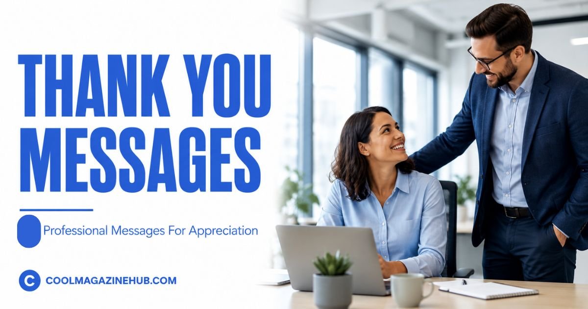 200 Professional Thank You Message For Appreciation 2026