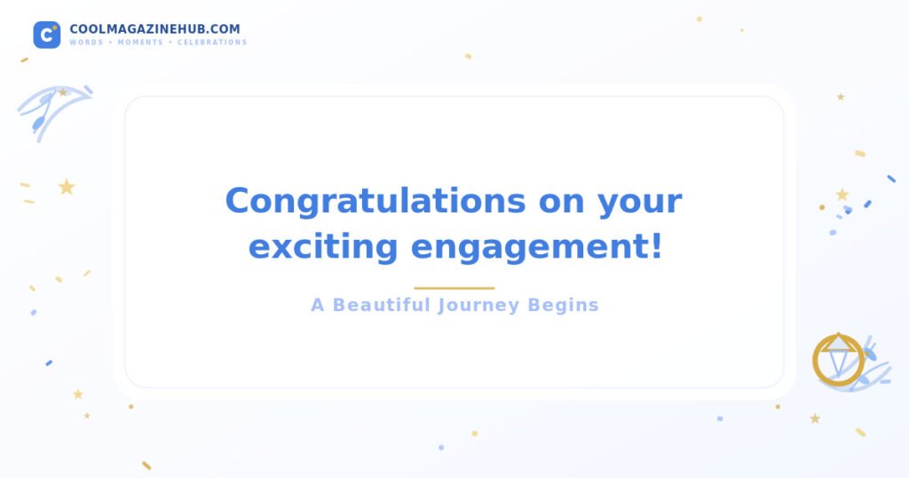 Congratulations Messages for Engagement