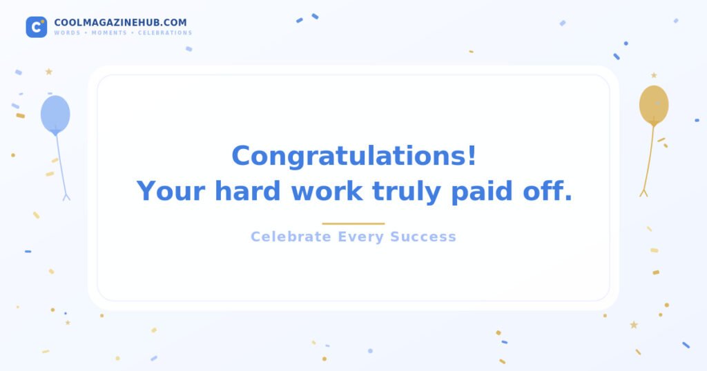Short Congratulations Messages