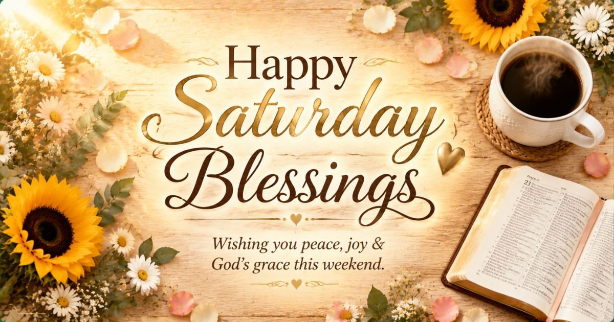 500+ Saturday Blessings Images and Quotes for a Joyful Weekend