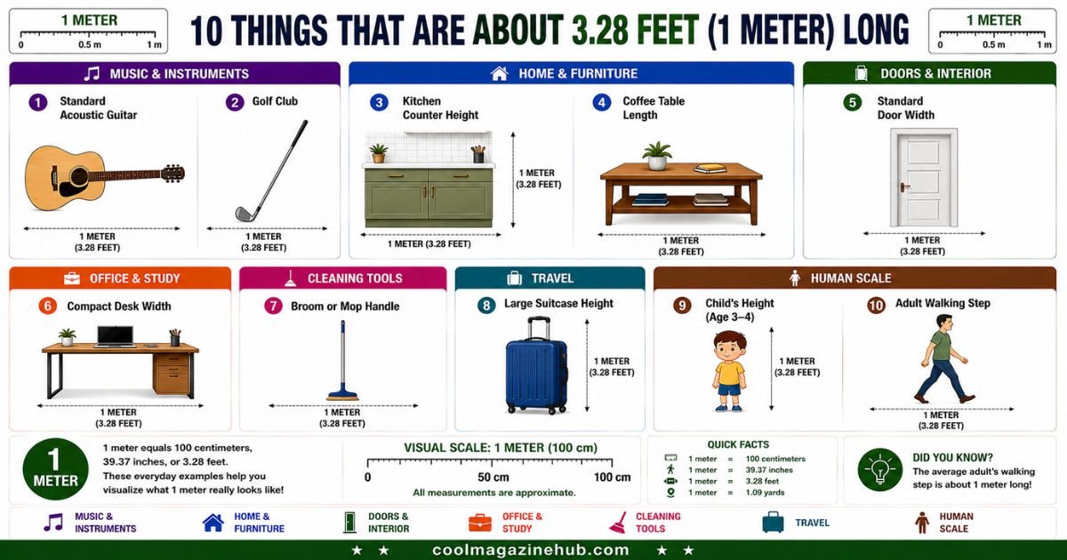 How Many Feet Is A Meter (With Real-Life Examples)