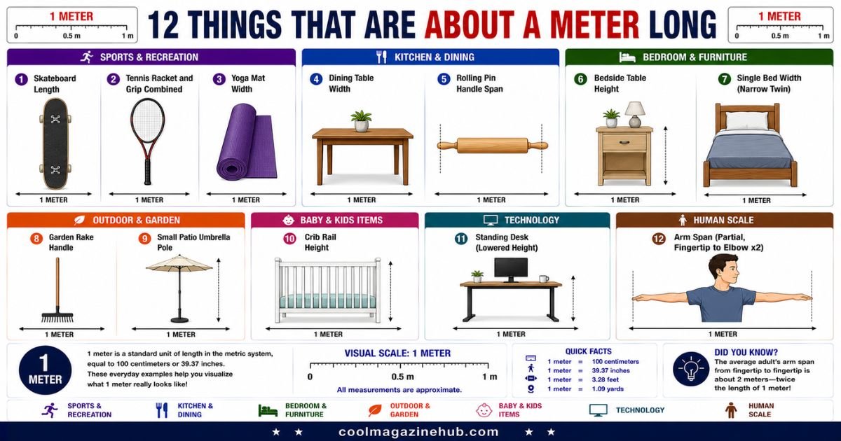 How Much Is A Meter 12 Common Things (With Everyday Examples)